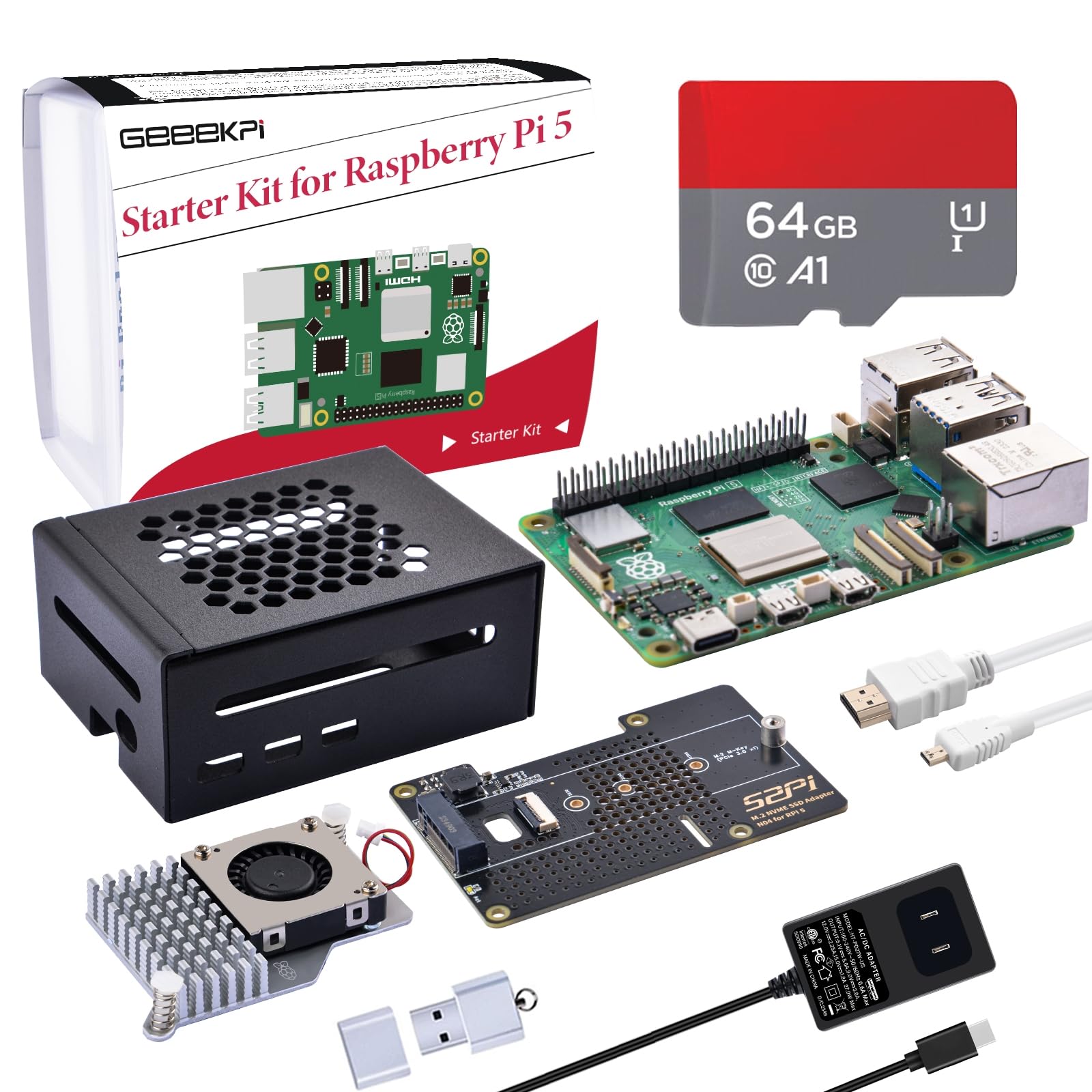 Raspberry Pi 5 8GB スターターセット 電源&書籍 Raspberry Pi 5 8GB スターターセット 電源&書籍 Raspberry Pi 5